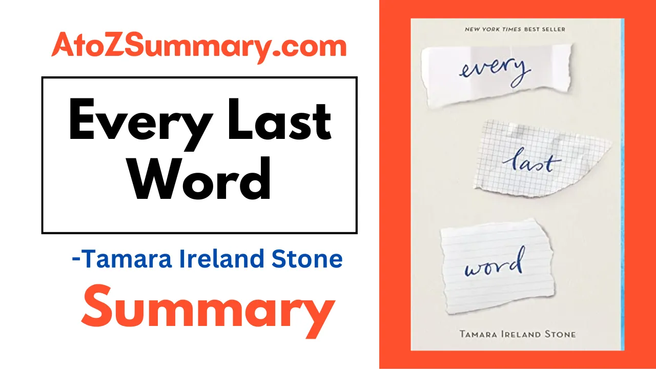 Every Last Word Summary-Tamara Ireland Stone