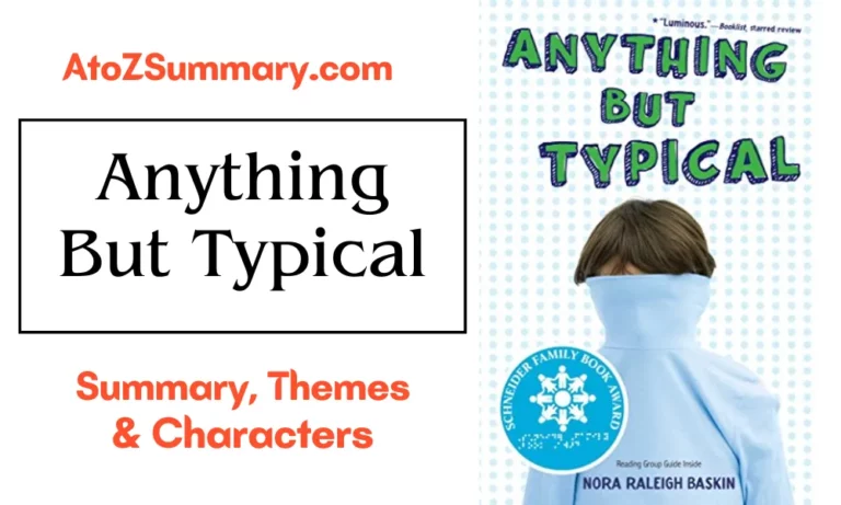  Anything But Typical Summary, Themes & Characters [Nora Raleigh Baskin]