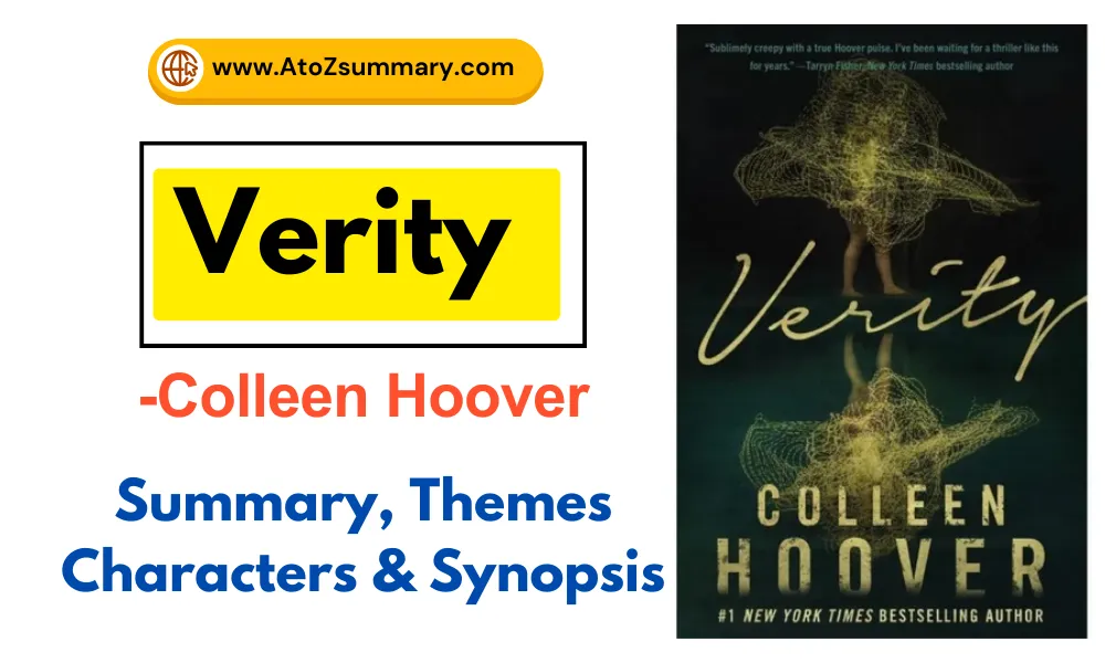 Verity by Colleen Hoover| Summary, Synopsis, Themes & Characters