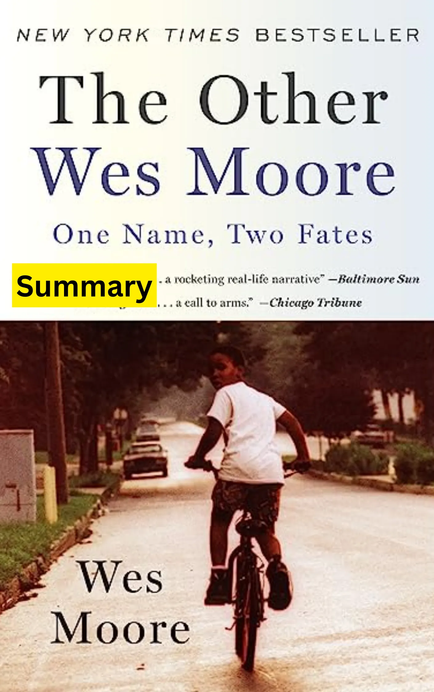 The Other Wes Moore Summary