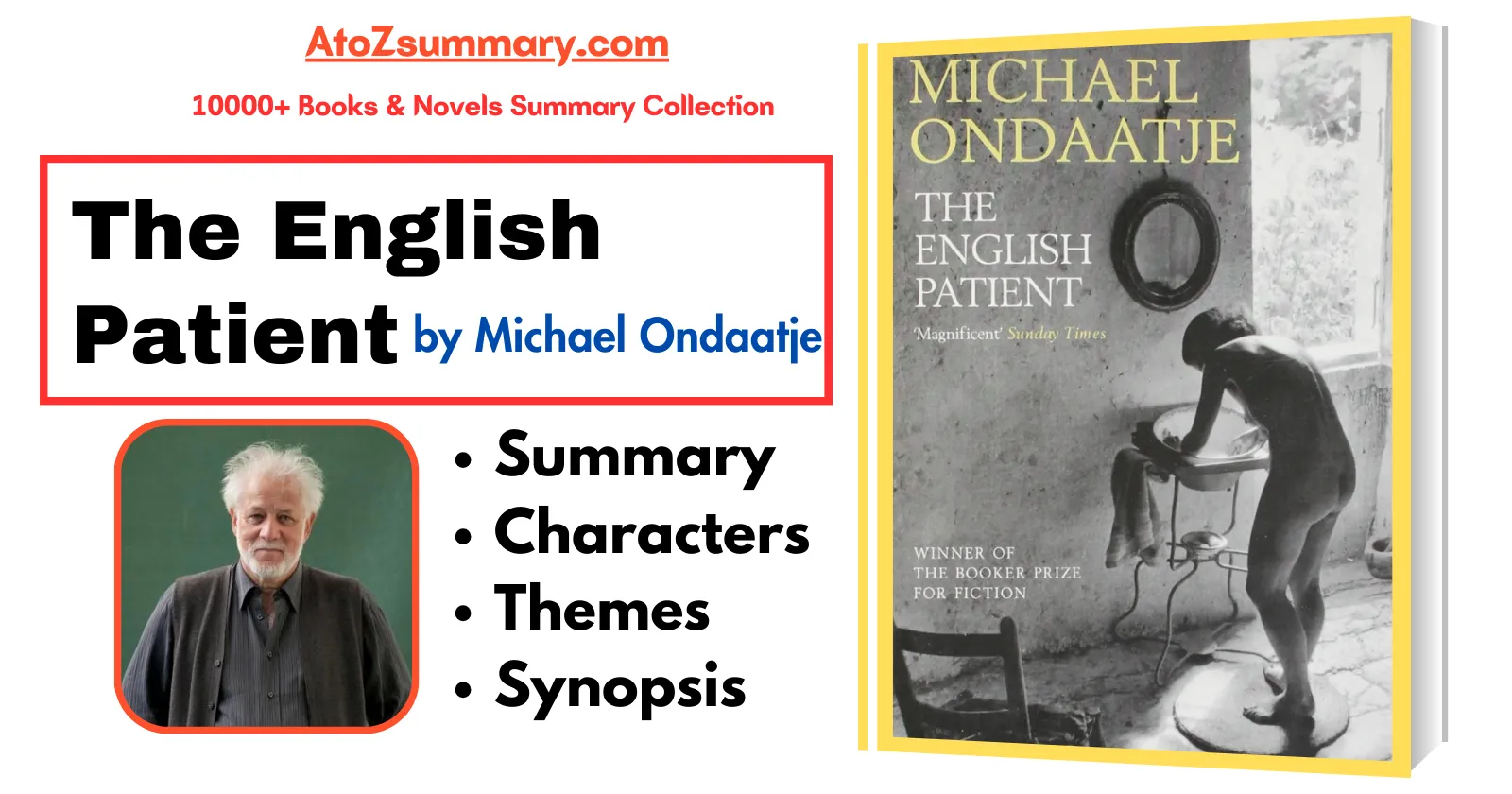 The English Patient Book Summary