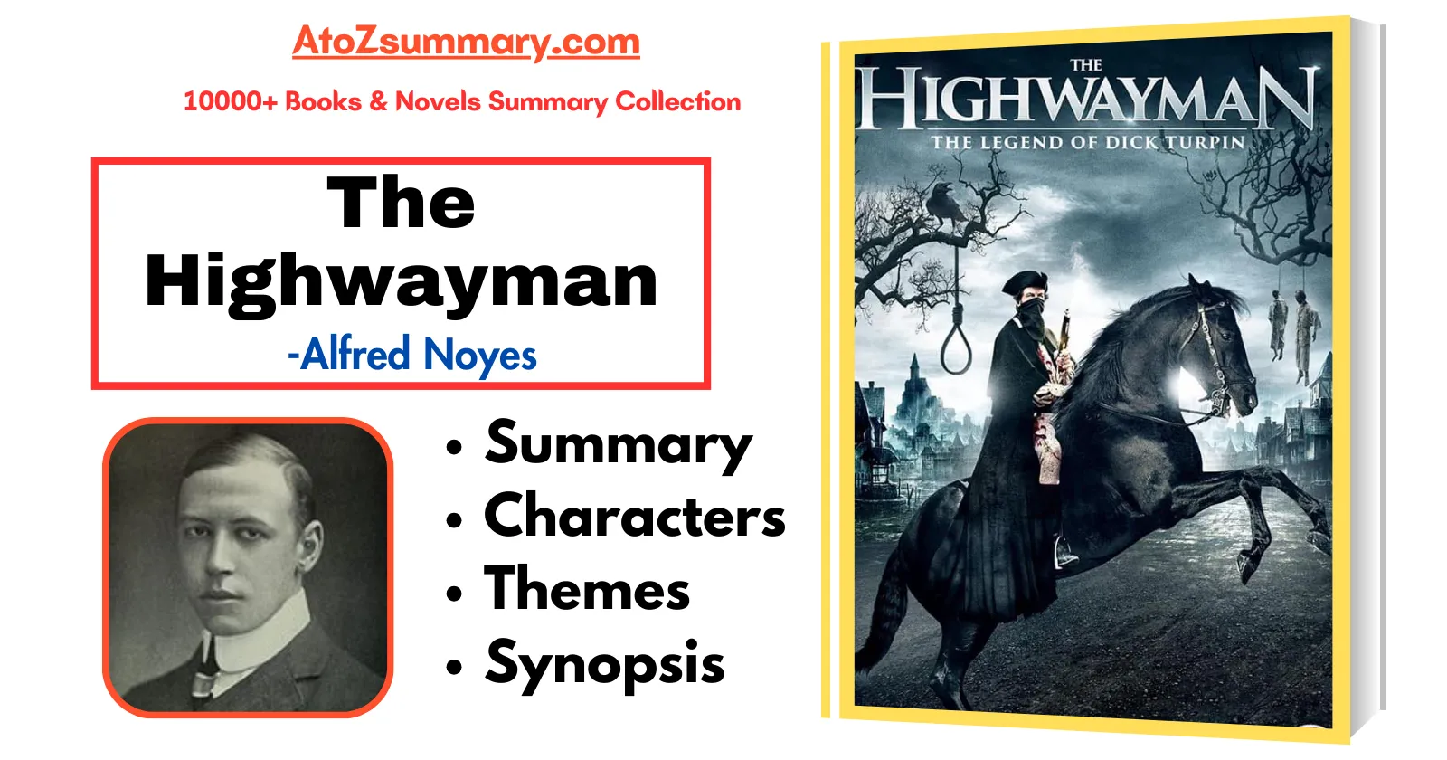 The Highwayman by Alfred Noyes Summary & Analysis